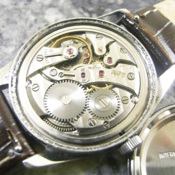 IWC オールドインター 筆記体ロゴ 名機Cal.89 ムーブメント