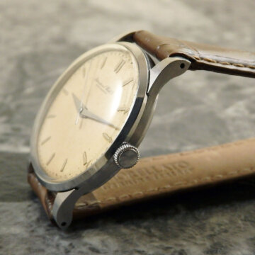 IWC オールドインター 筆記体ロゴ ノンデイト Cal.89 側面 リューズ
