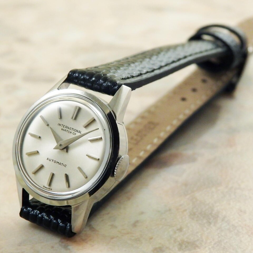 IWC オールドインター レディースウォッチ ラウンドケース 自動巻