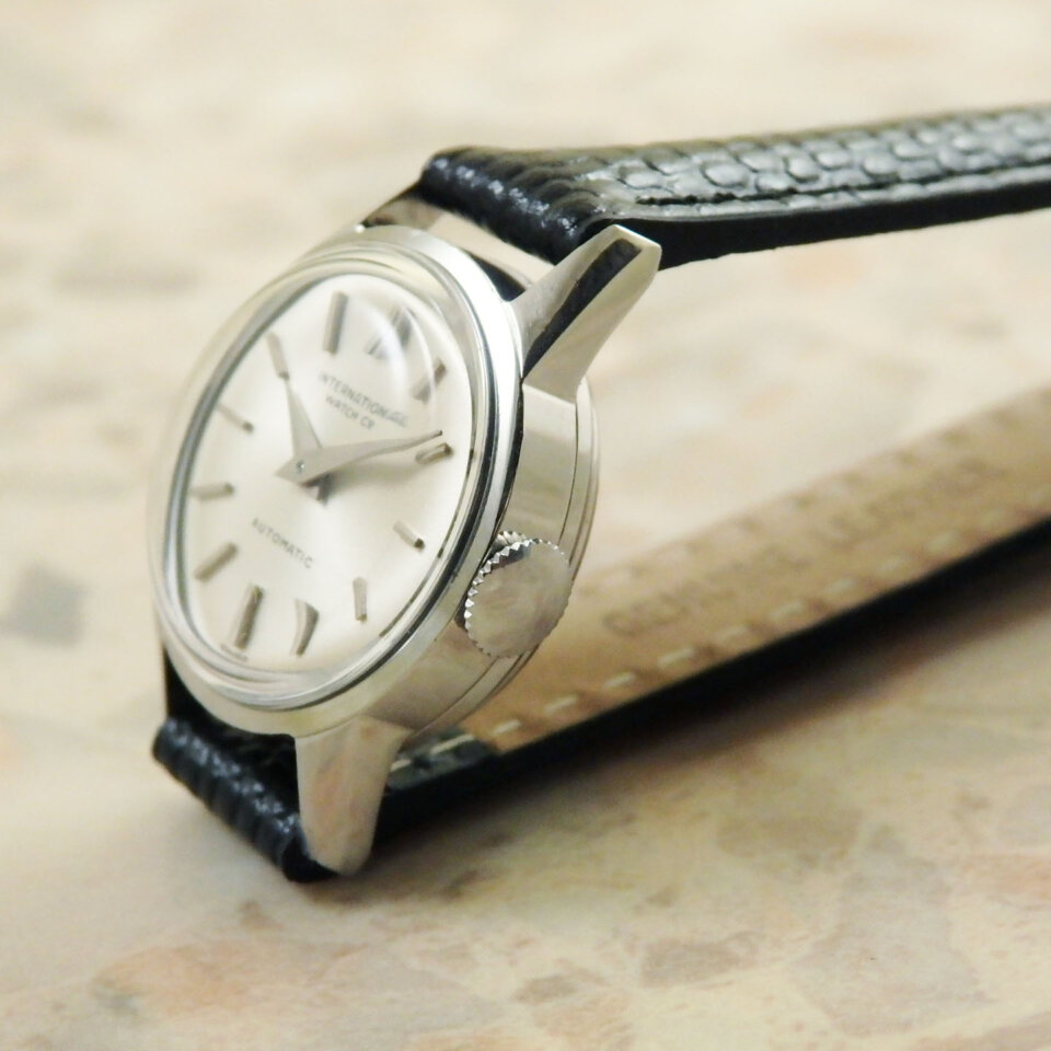 IWC オールドインター レディースウォッチ ラウンドケース 自動巻