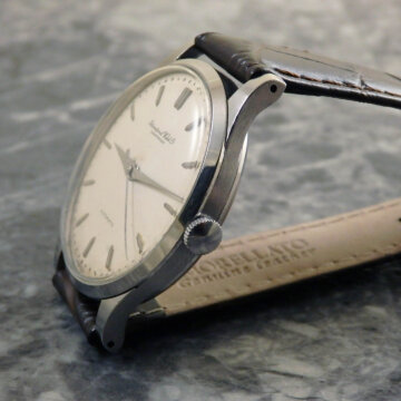 IWC オールドインター 筆記体ロゴ CAL.853 ペラトン式自動巻 ノンデイト 側面 リューズ