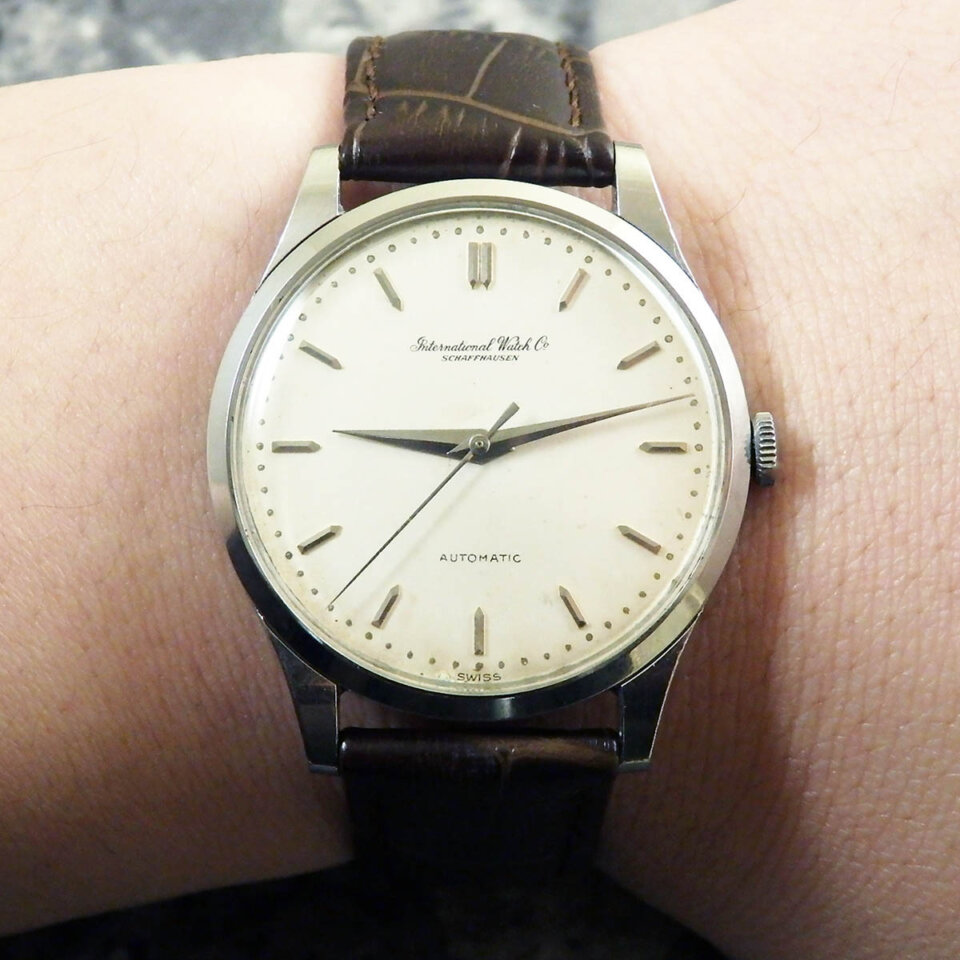 IWC オールドインター 筆記体ロゴ CAL.853 ペラトン式自動巻