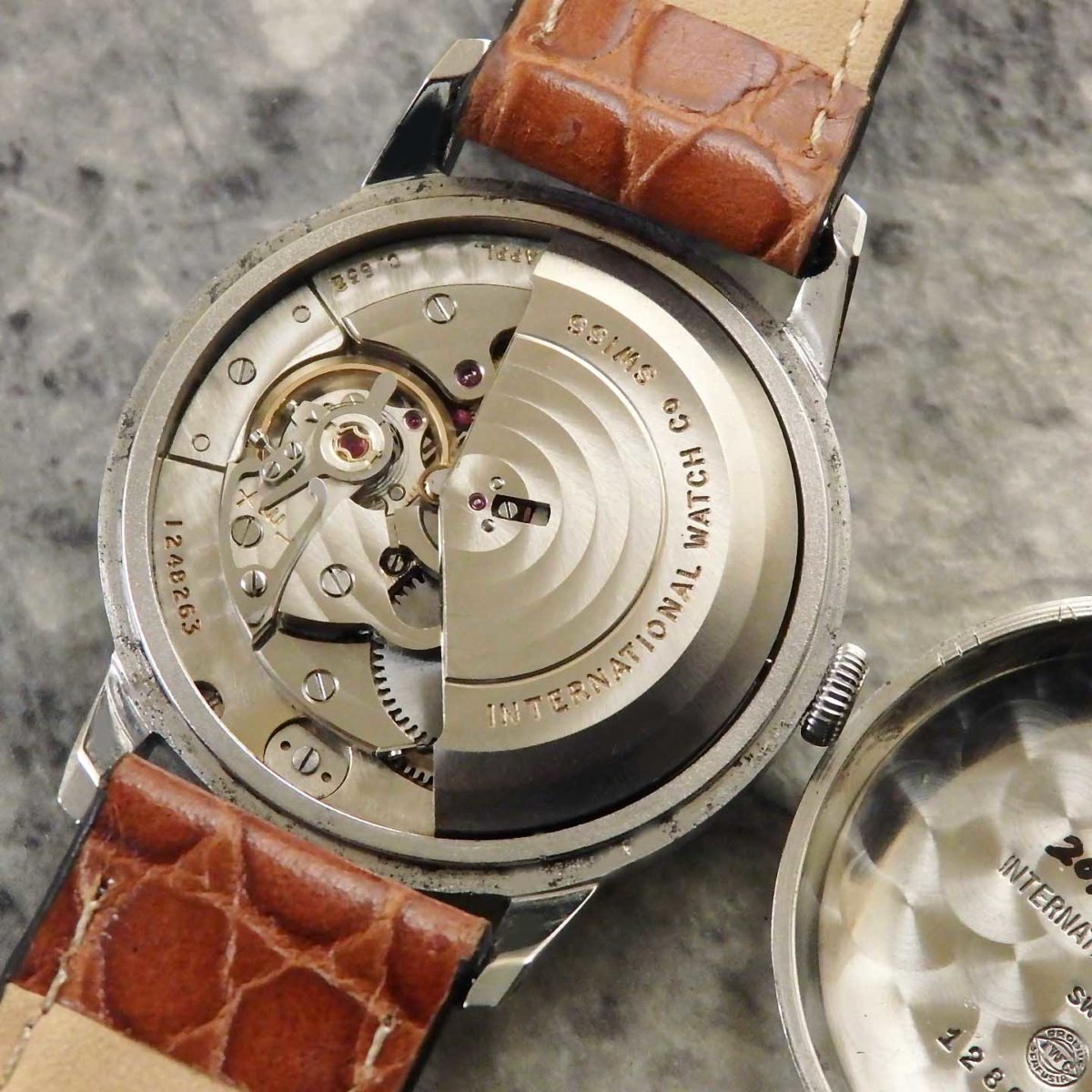 動作確認済　IWCインターナショナルビンテージウォッチ 自動巻き IWC】インターナショナルウォッチカンパニー『オールドインター