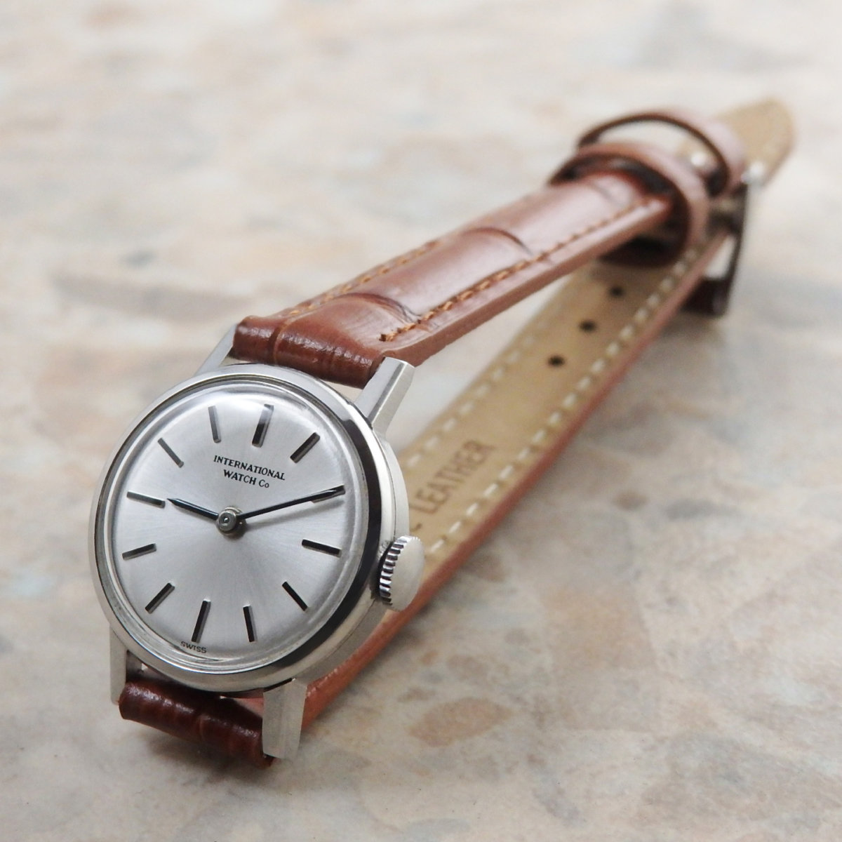 IWC(INTERNATIONAL WATCH CO) 腕時計 レディース アンティーク/社外ベルト シルバー I23361.jpg