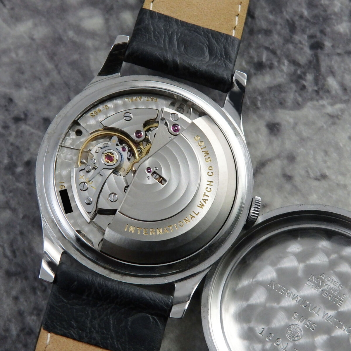 IWC 1961年製 ラウンドモデル Cal.853 35mmケース | アンティーク時計  