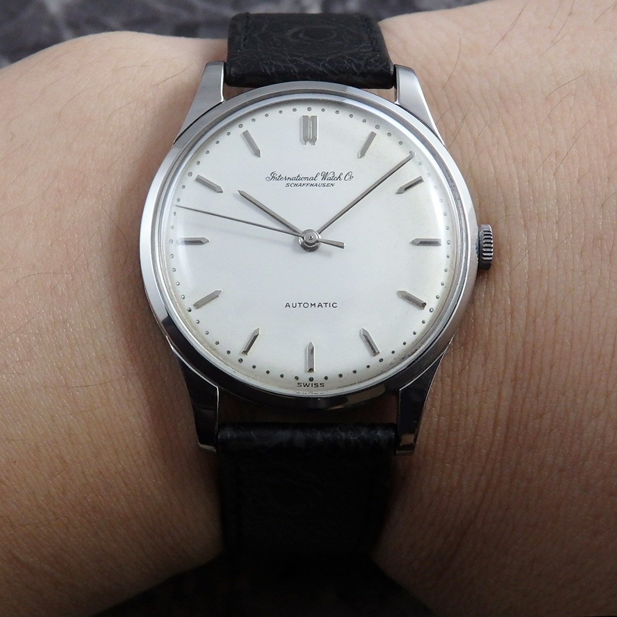 IWC 1961年製 ラウンドモデル Cal.853 35mmケース | アンティーク時計 