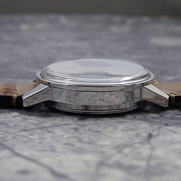 IWC アクアタイマー ファーストモデル 希少 シルバーダイヤル ブラックベゼル 背面