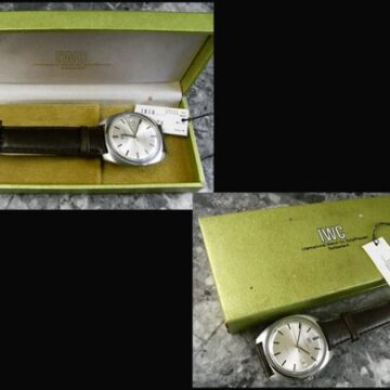 IWC オールドインター オートマ 名機キャリバー8541 5ポジション 正面全体
