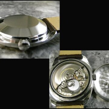 IWC オールドインター オートマ 名機キャリバー8541 5ポジション 側面 リューズ