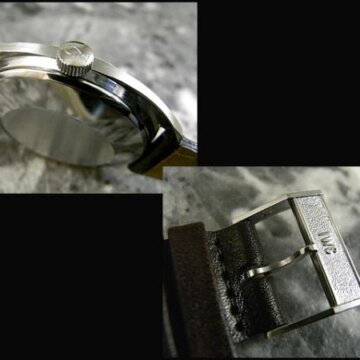 IWC オールドインター オートマ 名機キャリバー8541 5ポジション 背面