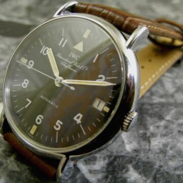 IWC ポートフィノ トリチウム ディスコンタイプ 正面全体