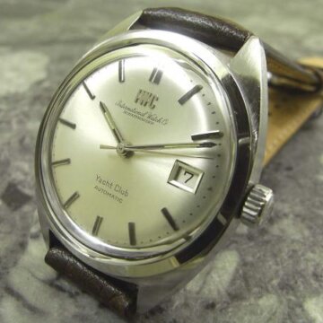 IWC アンティーク ヨットクラブ 1969年 オールドインター傑作 正面全体