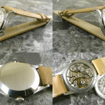 IWC 35mmケース カラトラバ 手巻き式モデル 1956年 側面 リューズ