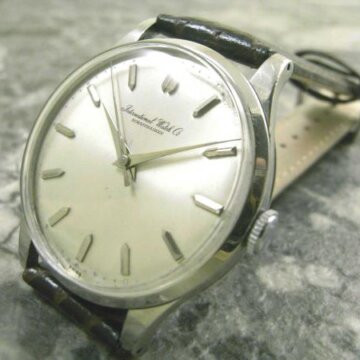 IWC 35mmケース カラトラバ ドルフィンハンド 手巻き式モデル 1960年 正面全体