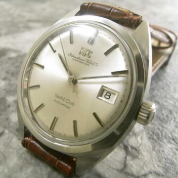 IWC ヨットクラブ アンティーク 1968年 オールドインター傑作 正面全体