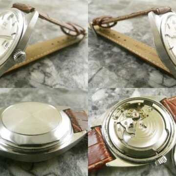IWC ヨットクラブ アンティーク 1968年 オールドインター傑作 側面 リューズ