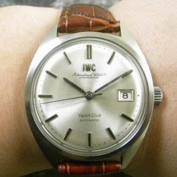 IWC ヨットクラブ アンティーク 1968年 オールドインター傑作 背面