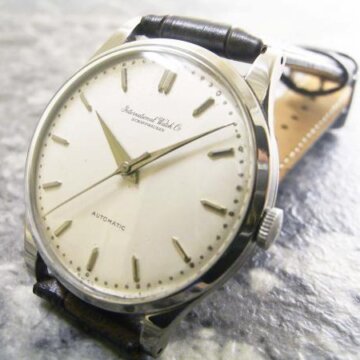 IWC 筆記体ロゴ オールドインター ペラトン式自動巻 正面全体