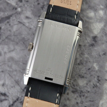ジャガー・ルクルト Reverso レベルソ Sun Moon WG ブラックダイヤル 希少 ムーブメント