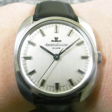 Jaeger-LeCoultre CLUB ジャガールクルト アンティーク センターセコンド 背面