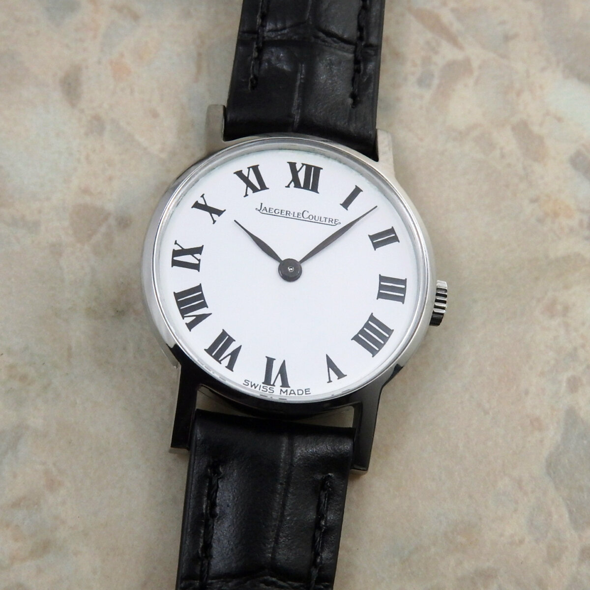 ジャガールクルト JAEGER-LECOULTRE アンティーク 手巻 懐中時計 稼動品 トケマー:JAEGER-LECOULTRE ジャガールクルト アイボリー文字盤 Ref