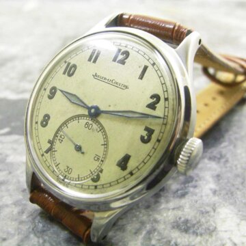 JaegerLeCoultre ラウンドスモールセコンド 正面全体
