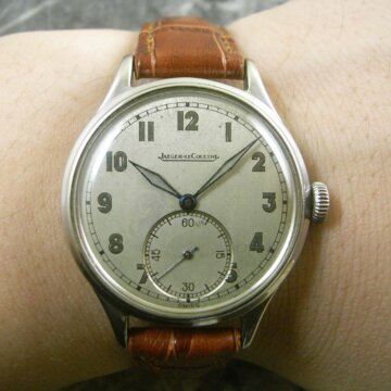 JaegerLeCoultre ラウンドスモールセコンド 背面