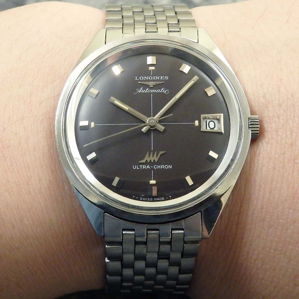 LONGINES(ロンジン) ULTRA-CHRON(ウルトラクロン)自動巻 ブレス付 1969