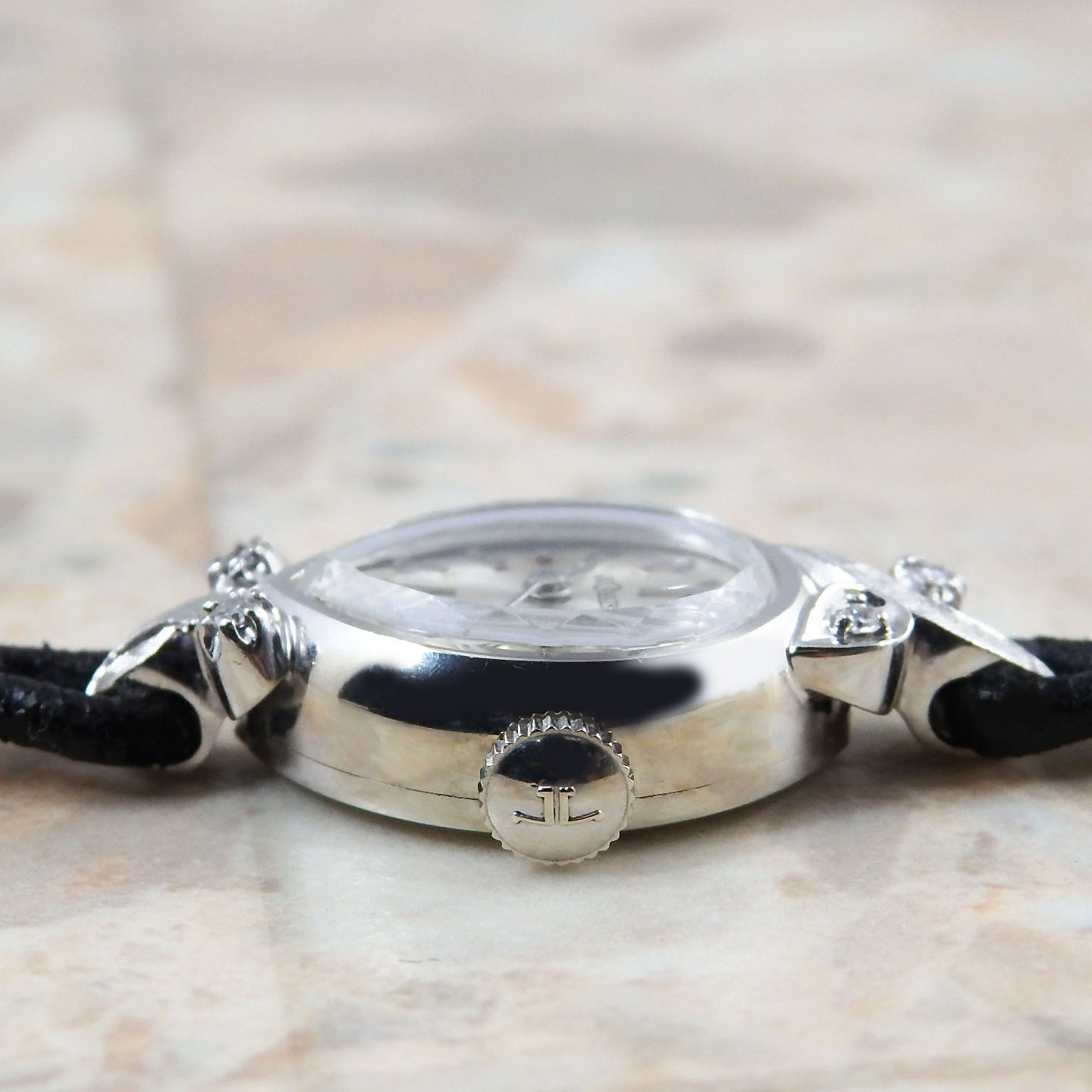 LeCoultre/ルクルト レディース アンティークウォッチ 14KWG/14金無垢