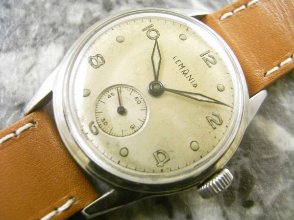 LEMANIA ROUND/レマニア ラウンド スモールセコンド アンティーク 腕時計 スモセコ 手巻き式