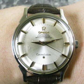 オメガ OMEGA コンステレーション Constellation 12角 希少 ゴールドインデックス 背面