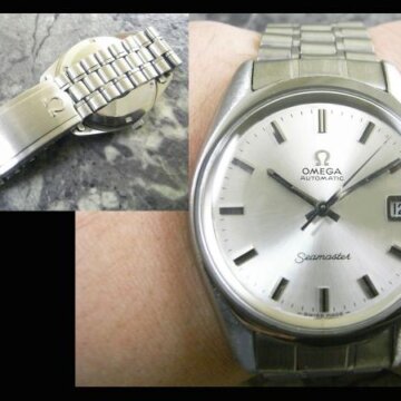 オメガ OMEGA/シーマスター Seamaster アンティーク 背面