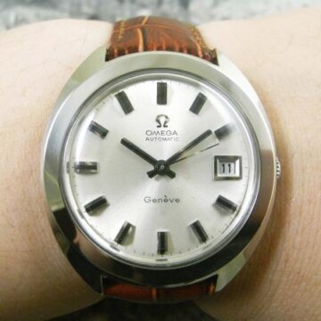 オメガ・OMEGA ST166.721 アンティーク メンズ 時計 背面