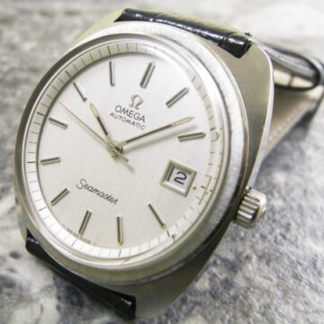 オメガ OMEGA シーマスター アンティーク ビッグケース 正面全体