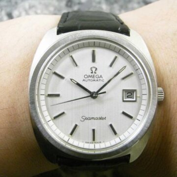 オメガ OMEGA シーマスター アンティーク ビッグケース 背面