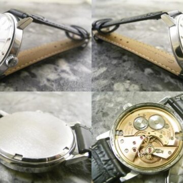 オメガ・OMEGA/シーマスター・Seamaster ビンテージ ノンデイト 手巻き 側面 リューズ