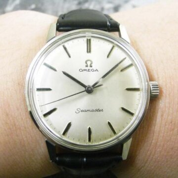 オメガ・OMEGA/シーマスター・Seamaster ビンテージ ノンデイト 手巻き 背面