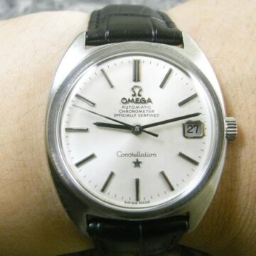 OMEGA・オメガ Constellation・コンステレーション ジェラルド ジェンタデザイン Cライン 背面