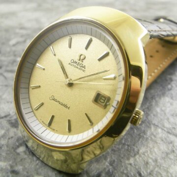 オメガ OMEGA シーマスター(SEA-MASTER) メンズ腕時計 アンティーク 正面全体