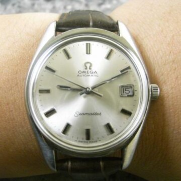 オメガ OMEGA シーマスター アンティーク 背面