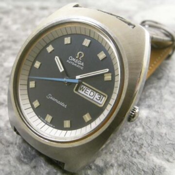 オメガ・OMEGA シーマスター アンティーク デイデイト 正面全体