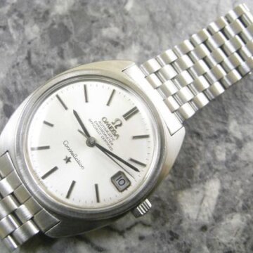 OMEGA・オメガ Constellation・コンステレーション Cライン  ジェラルドジェンタケース Ref.ST168.017SP 希少無垢ブレス付 正面全体