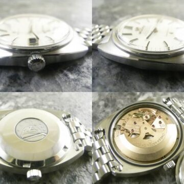 OMEGA・オメガ Constellation・コンステレーション Cライン  ジェラルドジェンタケース Ref.ST168.017SP 希少無垢ブレス付 側面 リューズ