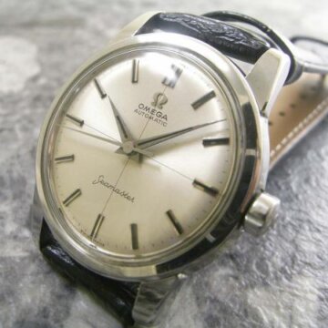オメガ・OMEGA シーマスター アンティーク クロスライン 正面全体
