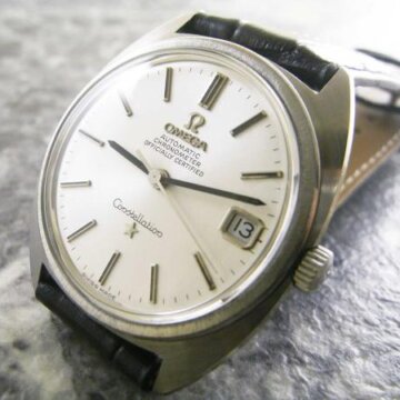 OMEGA・オメガ Constellation・コンステレーション ジェラルド ジェンタデザイン Cライン 正面全体