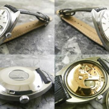OMEGA・オメガ Constellation・コンステレーション ジェラルド ジェンタデザイン Cライン 側面 リューズ