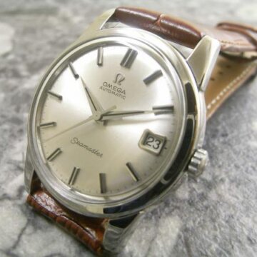 オメガ・OMEGA シーマスター アンティーク ドルフィンハンド 正面全体