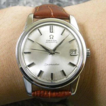 オメガ・OMEGA シーマスター アンティーク ドルフィンハンド 背面