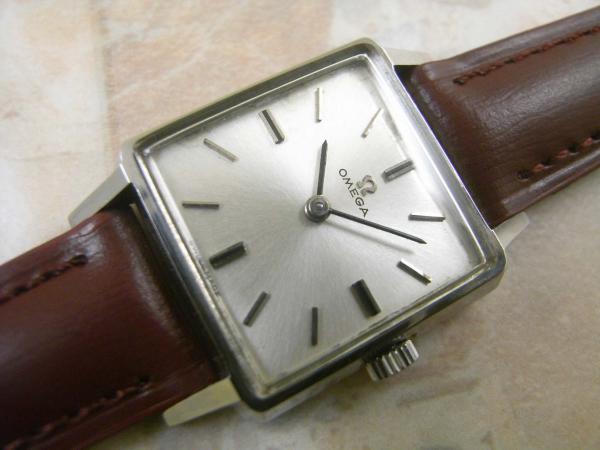 OMEGA オメガ 60s 手巻き スクエア レディースウォッチ