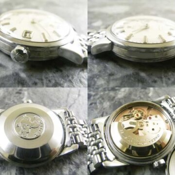 オメガ・OMEGA シーマスター カレンダー/ Ref.2849 アンティーク 希少 側面 リューズ